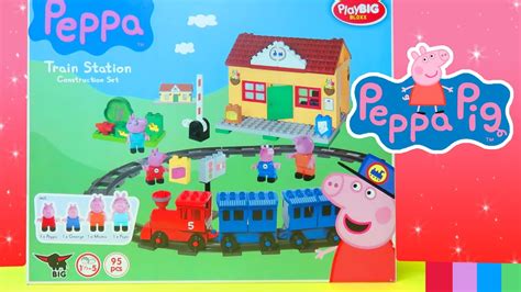 Peppa Pig Train Station by Mega Bloks - YouTube