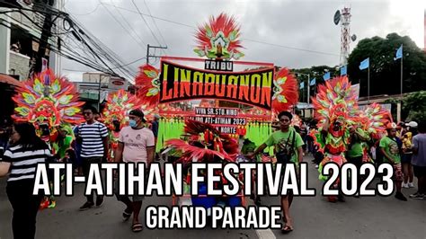 ATI ATIHAN FESTIVAL 2023 GRAND PARADE VIVA STO. NIÑO KALIBO AKLAN PHILIPPINES - YouTube