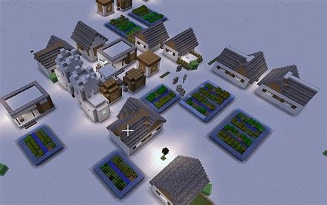 MCPE: Ice Village Minecraft Map