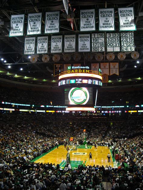 Boston Celtics Championship Banners - a photo on Flickriver