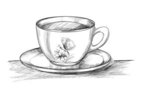 Coffee cup illustrated on white background 3232779 Vector Art at Vecteezy