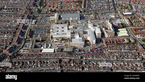 aerial view of Sunderland Royal Hospital Stock Photo - Alamy