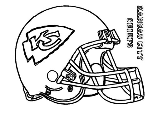 Kansas City Chiefs Coloring Pages Coloring Pages