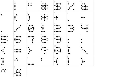 5x5 Dots Font | UrbanFonts.com