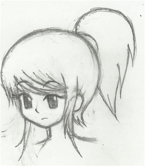 Another Ponytail Girl by circusmonster123 on DeviantArt