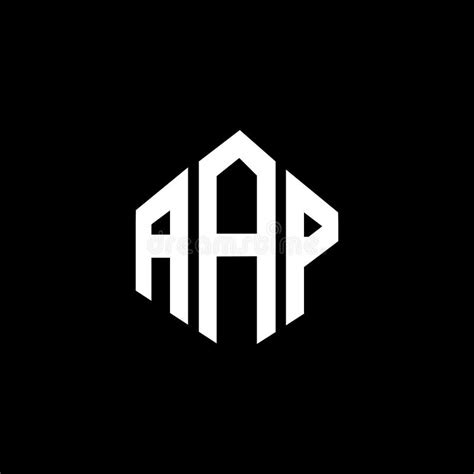 AAP Letter Logo Design on Black Background.AAP Creative Initials Letter Logo Concept Stock ...