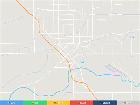 Modesto Neighborhood Map