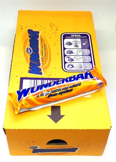 Cadbury Wunderbar, Peanut-Butter-Riegel Schokolade - Süssigkeiten ...