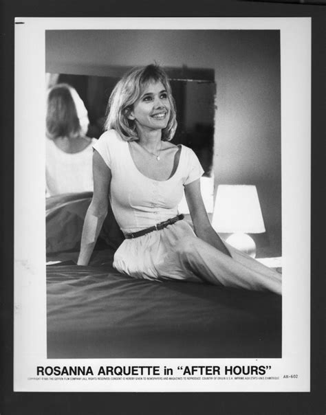 After Hours-Rosanna Arquette-B&W-Still: Photograph | DTA Collectibles