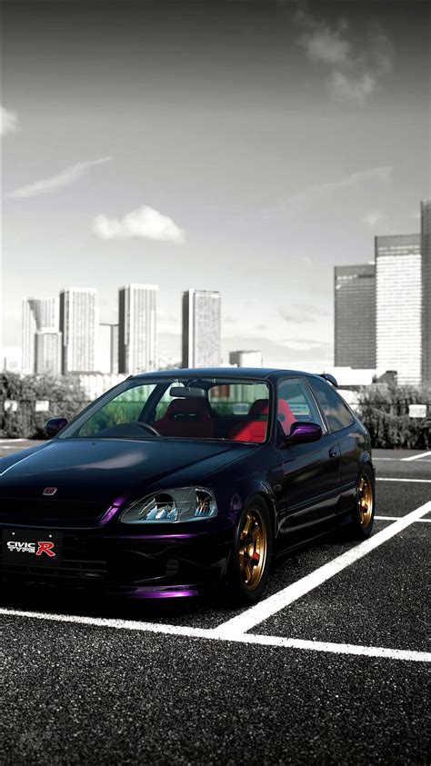 Honda Civic Ek Sedan Wallpaper