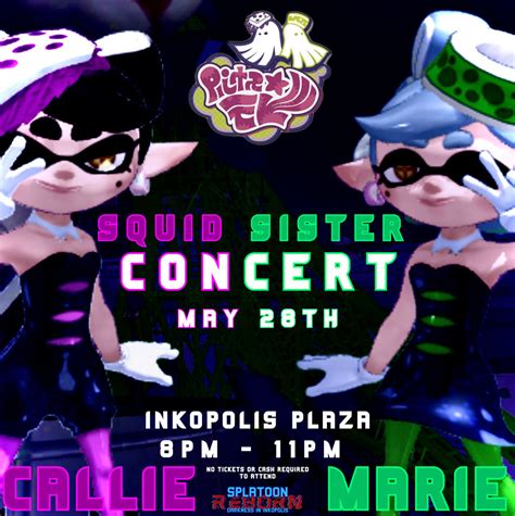 Squid Sister Concert Advertisement by ChaseSplatoon123 on DeviantArt