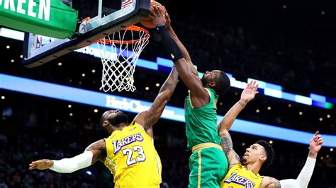 Jaylen Brown says dunk on LeBron James was bucket list item - ABC7 Los Angeles