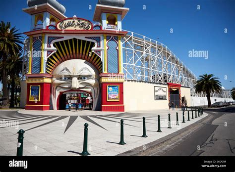 Luna Park Melbourne Stock Photo - Alamy