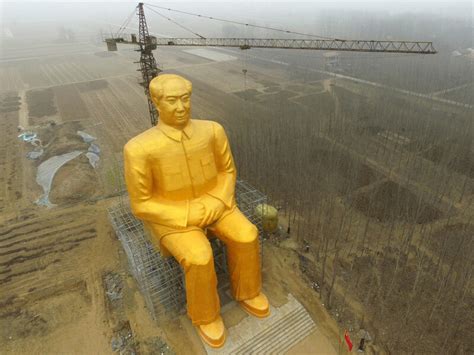 Mysterious Giant Golden Statue of Mao is Gone | WBEZ Chicago