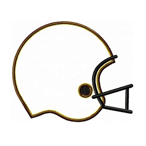 Football Helmet Outline - ClipArt Best