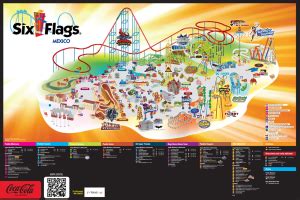 Mapa del Parque - Six Flags Mexico