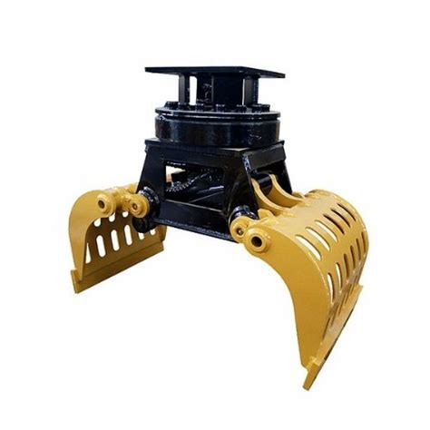 Excavator Grapple Attachments—A&D - A&D Hydraulic Breaker