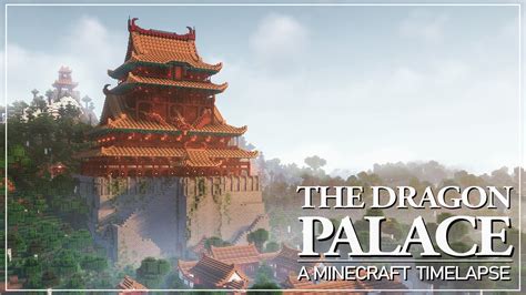 The Dragon Palace - A Minecraft Timelapse (1.19) - YouTube