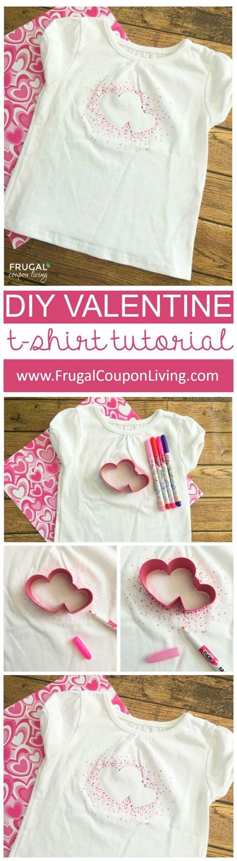 28 Awesome DIY Valentine's Day T-Shirt Ideas