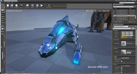 DevKit Preview: Tek tier armor, Giga Laser and Tek Grenade - Survive ARK