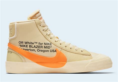 Off White Nike Blazer Orange All Hallows Eve Where To Buy | SneakerNews.com