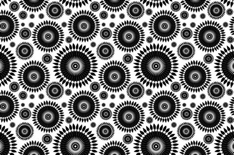 Seamless pattern "White and black" | Seamless patterns, Monochrome pattern, Free stencils ...