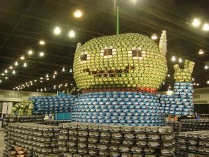 Canned Food Art Contest: CanstructionLA | Moving Happiness Home