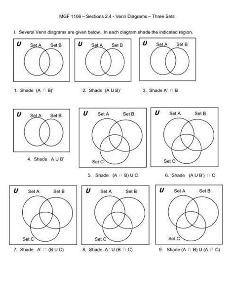 How to Understand and Interpret Venn Diagram Symbols