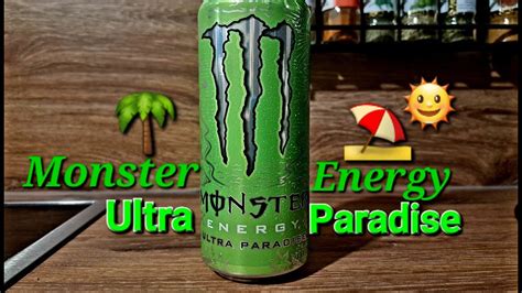 Monster Energy Ultra Paradise Review - YouTube