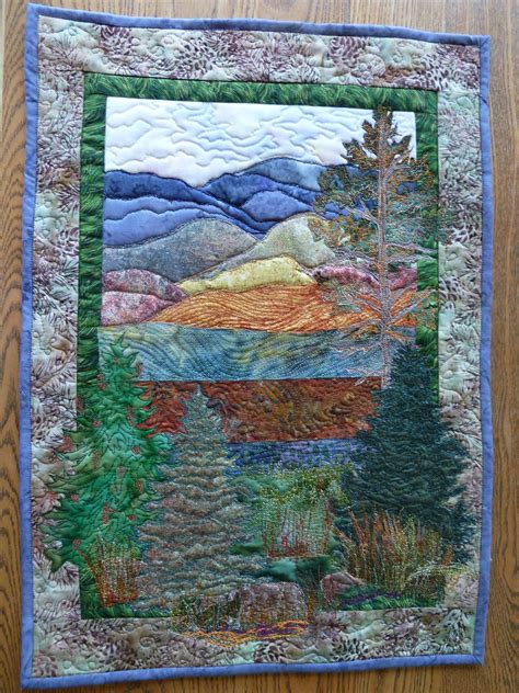 Free Landscape Quilt Patterns | Landscape art quilts, Art quilts, Landscape quilts