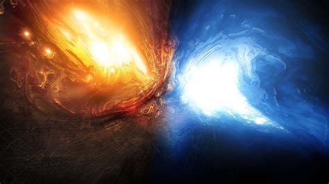 Fire And Ice Abstract Wallpapers - Top Free Fire And Ice Abstract ...