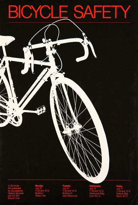 Bicycle safety by National Institutes of Health - Artvee