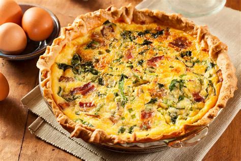 Recipe For Quiche With Bacon And Spinach Cheese | Deporecipe.co