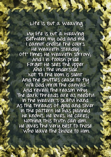 The Tapestry Poem - djedwardson.com