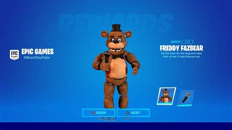 freddy fazbear quest pack collab fortnite : r/FortNiteBR