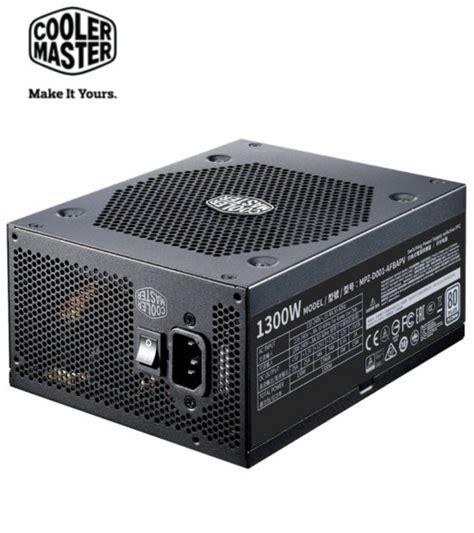 COOLER MASTER FULLY MODULAR V 1300W PSU 80 PLUS PLATINUM