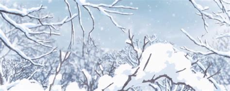 Snow Anime GIF - Snow Anime Winter - Discover & Share GIFs