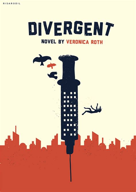 Redesigned Covers for Divergent Trilogy on Behance