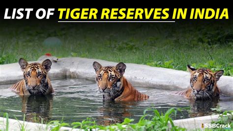 List Of Tiger Reserves In India