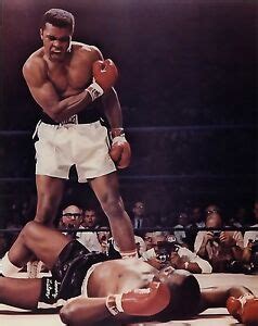 NEW MUHAMMAD ALI VS SONNY LISTON KNOCKOUT BOXING SPORT WALL PHOTO PRINT POSTER | eBay