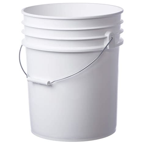 Seachoice 5-Gallon Plastic Bucket W/ Metal Handle, Yellow | eduaspirant.com