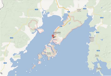 Vladivostok Map