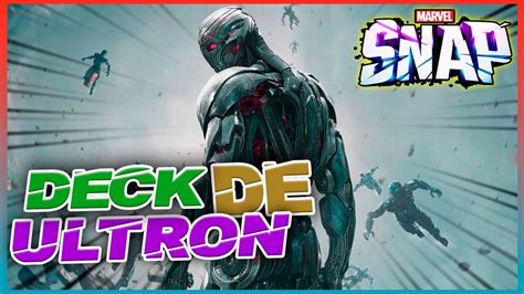 MARVEL SNAP DECK ULTRON POOL 3 | Corte da Live - YouTube