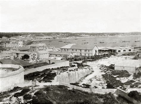 Fremantle from Round House c1885 (F016)