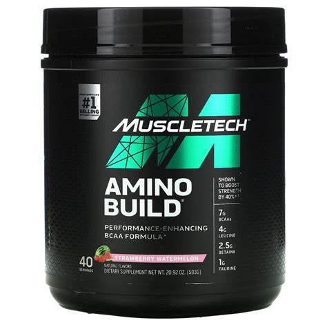 Muscletech, Amino Build 614 Grams In Dubai