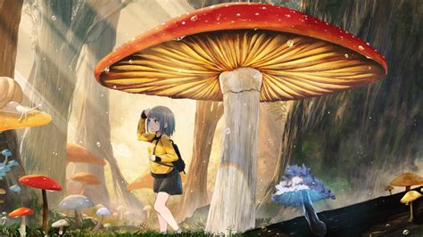 Anime Mushroom Wallpapers - Top Free Anime Mushroom Backgrounds - WallpaperAccess