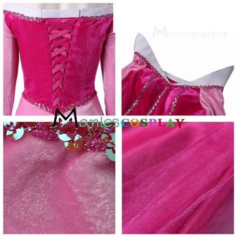 Aurora Princess Costume For Disney Prince and Princess Cosplay