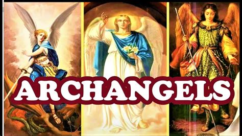 ARCHANGELS Explained 🙏 Who are the 7 Archangels from the Bible, Art and ...