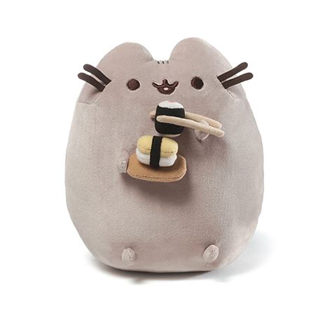 Pusheen The Cat Pusheen With Sushi Plush stuffed Toy Kids Baby Gift 9.5" 24cm 4901948033524 | eBay