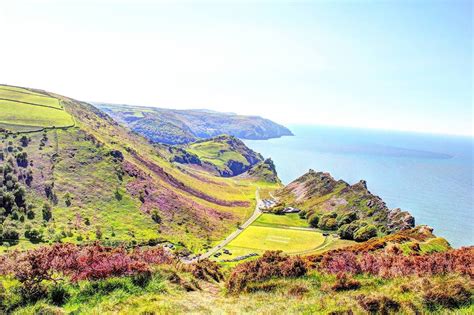 valley of the rocks lynton, devon, england “apart from its scenic views and ancient rocks, the ...